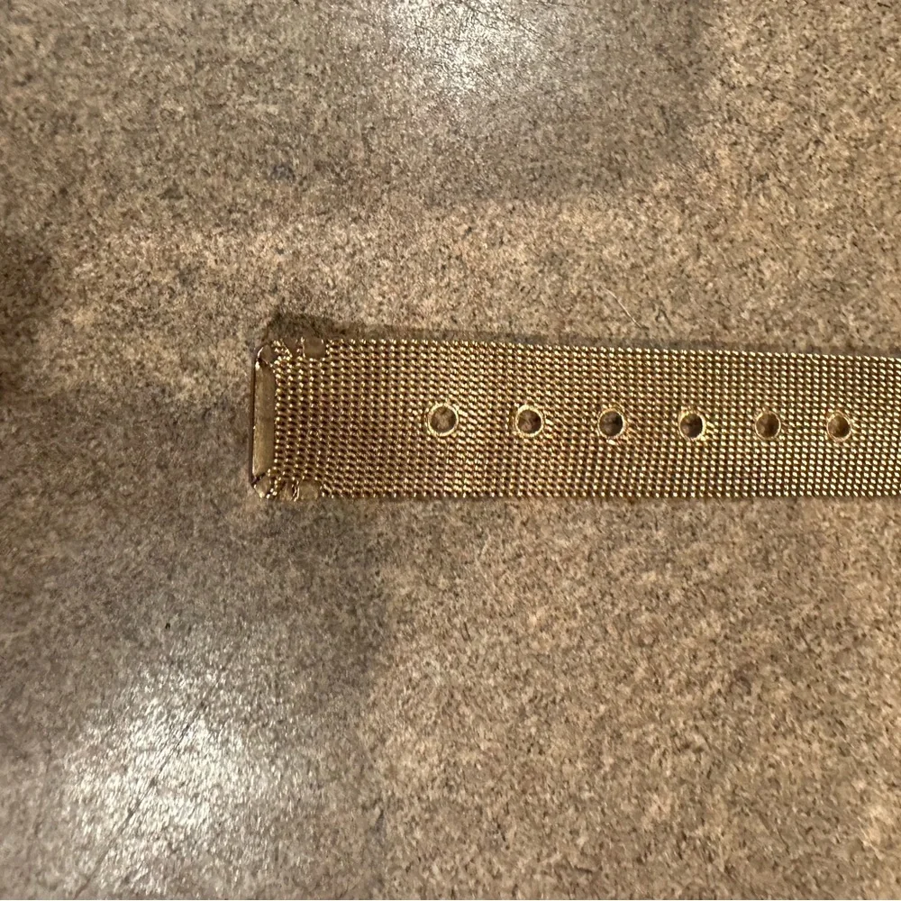 Rose Gold Mesh Watch Eddie borgo